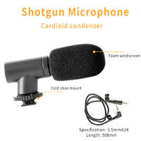 Nuevo producto Smartphone Video LED luz de relleno trípode estudio micrófono Vlogging Kit